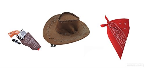 cowboys hat and scarf set