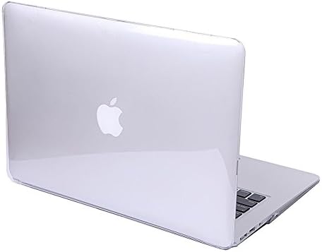 13 inch Macbook Air - Clear - Rubberised / Frosted / Smooth / Soft Touch / Silky / Case / Cover / Hard Shell - Slim and Lightweight - To fit Apple Mac Model A1369 and A1466