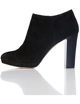 FIND Stiefeletten Damen Aus Rauleder, mit Hohem Absatz