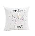 Produktbild miig_du_du Möbel Dekorieren Schlafzimmer Bett Kissenbezug Wohnzimmer Sofa Kissen Fall Gold Einhorn Neu 1 Kopfkissenbezug (Ohne Kissen)