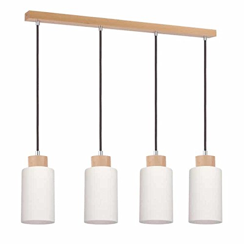 Preisvergleich Produktbild d-lights – Hängelampe Fiama, Farbe: Buche / anthrazit