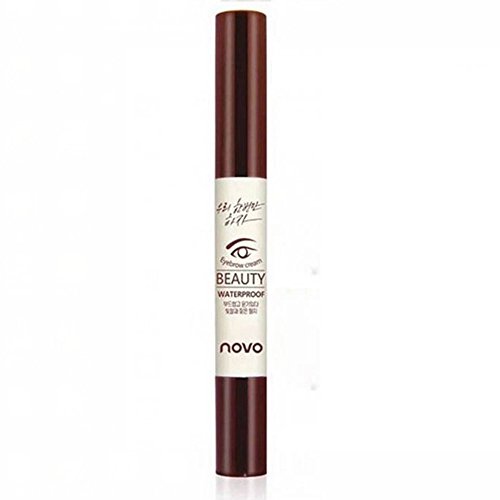 Ucanbe 3 Colors Eyebrow Gel Cream Long Lasting Makeup with Brush #2