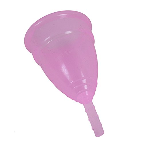 Lalang Feminine Hygiene Products Reusable Menstrual Cup (Pink, L)