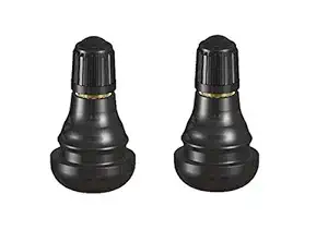 Delux TR412 Tubeless Front and Rear Neck Valve for Motor Cycle - Set of 2