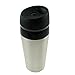 Produktbild 400 ml Edelstahl Reisebecher, Kaffebecher, Travel Mug, Trinkbecher, Kaffee ToGo auslaufsicher, Fassungsvolumen 0,4 Liter , mit einfachen Klick Verschluss