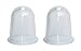 Silicone Massage Large Body Cups Anti Cellulite Clear x 2 with full Instructions