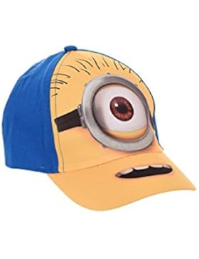 Minions Baseball Cap, Cappy für Jungen und Mädchen, Kappe mit ICH einfach unverbesserlich Motiven