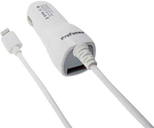 ProFones USB Car Charger for Apple iPhone 7 &amp; 7 Plus, iPhone 6 &amp; 6 Plus, iPhone 5/5S/5C &amp; iPhone SE