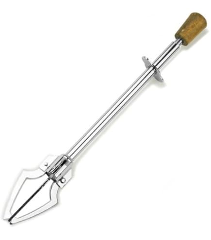 KitchenCraft Marmeladenlöffel Aus Edelstahl - Anti-Rutsch Haken Gegen Kleckerei