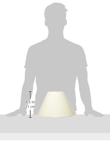 Oaks Lighting Lampenschirm aus Baumwolle, rund/konisch, creme - 2