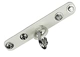 Senshi Japan Heavy Duty Punch Bag Ceiling Hook WHITE 4 Holes Hook Complete Fittings For Heavy Punch Bags MMA