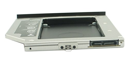 Nimitz Zweiter HDD-/SSD-Laufwerkschacht-Adapter für Lenovo ThinkPad E550c E555 E560 E565 mit Blende - 2