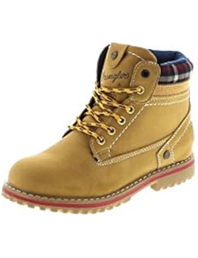 Wrangler YUMA CREEK JR WJ17260 Tan Yellow/Kinder Schnürstiefel/Jungen und Mädchen Kinderschuhe