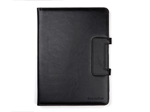 MQ – Galaxy Tab S2 9.7 Bluetooth Tastatur Tasche mit Multifunktions-Touchpad | Hülle mit Bluetooth Tastatur und integriertem Touchpad für Samsung Galaxy Tab S2 LTE SM-T815, SM-T819, Galaxy Tab S2 WiFi SM-T810, SM-T813 | Deutsches Layout QWERTZ | Schwarz - 6
