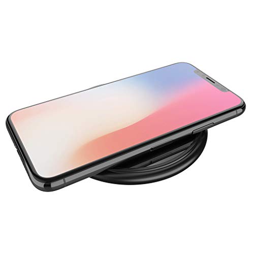 Preisvergleich Produktbild Jamicy® Fast Wireless Charger, Wireless Qi Ladegerät Induktive Ladestation Schnellladestation für Phone X / 8 / 8 Plus, Samsung Galaxy Note 8 / S8 / S8 Plus / S7 / S7 Edge und und alle Qi-fähige