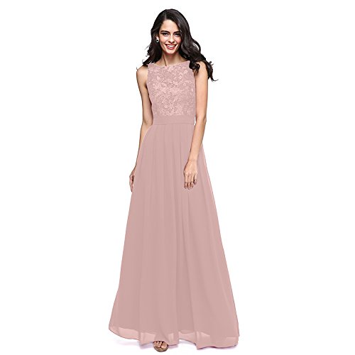 lan ting bridesmaid dresses Blythe Spaghetti Straps Cowl Tea Length Floral Lace Bridesmaid Dresses, Burgundy