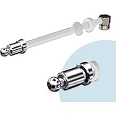 Taharet &Ccedil;ubuğu Krom U&ccedil;lu Sarı Dirsekli (29 Cm (Orta))