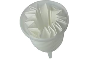 HUGBERT Aktion Trichter, Spiraltrichter zum Filtern von Wein, Tinkturen, Säften, Weinfiler, Filterbeutel zur Auswahl, Filterstoff, Kunststoff, bessere Filtrationseffizienz