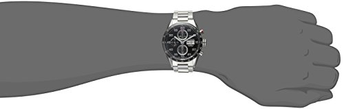 TAG HEUER MEN'S CARRERA 43MM STEEL BRACELET AUTOMATIC WATCH CV2A1R.BA0799