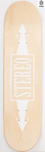 Stereo Skateboards Smokey Deck, 8.125-inch, Blue