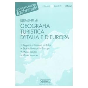 Elementi di geografia turistica d'Italia e d'Europa