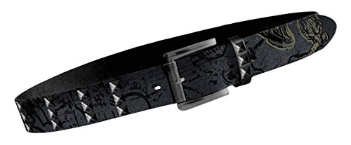 Preisvergleich Produktbild Black Studded Belt - M