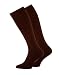 Produktbild 1 Paar Reisekniestrümpfe BRAUN Gr. 39/42 weiß Herren Männer braun Markensocke Falke Burlington Ergee Marke DameVielflieger Stewardessen n Kniestrumpf blau blaue braun braune beige haut hautfarbe