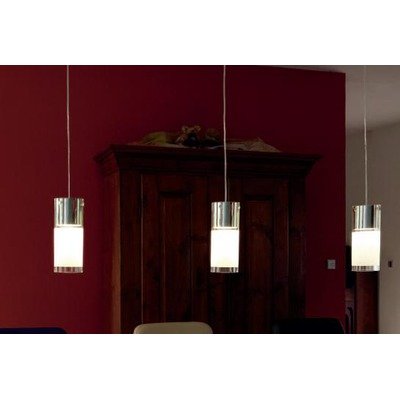 Preisvergleich Produktbild Pendelleuchte COMMO chrom / klar / satiniert EEK: B - A