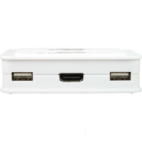 InLine 62612I KVM Switch mit Audio (2-fach, HDMI, USB, integriertes Kabel) - 2