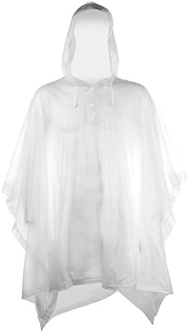 SplashmacsUnisex Adult Waterpoof Thick PVC Plastic Poncho Groundsheet