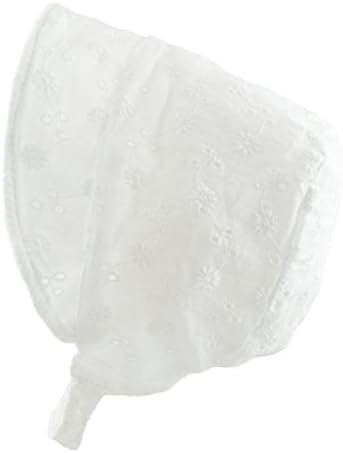 Pesci Baby Girls Summer Bonnet Broderie Anglaise 100% Cotton (0-3 Months)