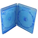 Amaray Black 4K Ultra HD 14mm 3-Disc Triple Blu-Ray Replacement Cases – 10-Pack – UK Made