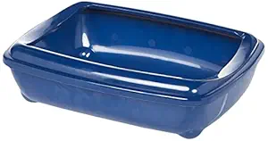 Moderna Arist-O-Tray Cat Litter Tray with Rim 20 Inch (Blue Berry), 1 Count