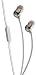 Produktbild JBL T280A Stereo In-Ear Kopfhörer mit Hochleistungslautsprechern, Gewirrfreiem Flachkabel und In-Line 1-Tasten-Fernbedienung mit Mikrofon - Weiß/Gold