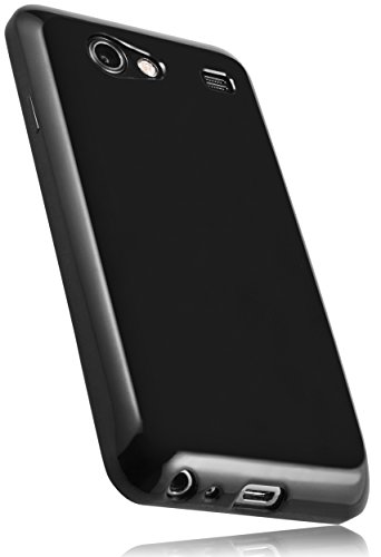 Preisvergleich Produktbild mumbi TPU Silikon Schutzhülle für Samsung Galaxy S Advance schwarz