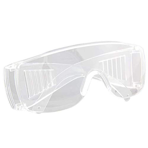 Preisvergleich Produktbild Healifty Transparent Schutzbrille Sicherheitsbrille Augenschutzbrille Vollsichtbrille Überbrille für Brillenträger