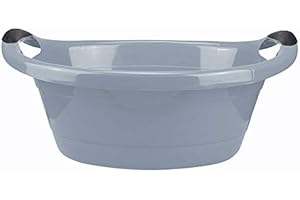 CENTI Wanne mit Griffen - 25 Liter - weiß