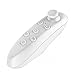 Price comparison product image THANLY Universal Portable Mini Wireless Bluetooth Gamepad Remote Controller Selfie Shutter for 3D VR Glasses Google Cardboard Camera Shutter Music Player iPhone iPad Tablet PC TV (White)