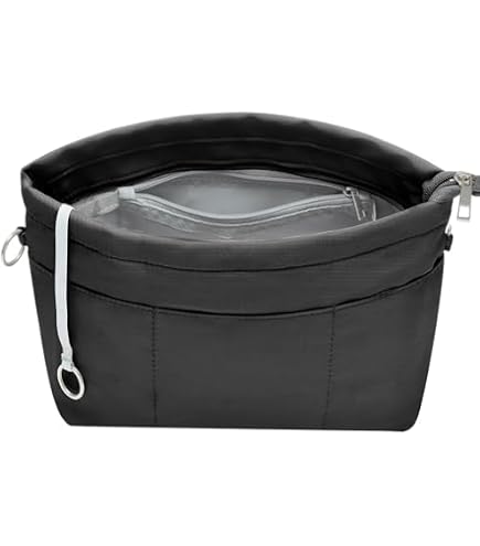 enreve Geldbörsen-Organizer-Einsatz, Handtaschen-Organizer, Wickeltasche, Tasche in Tasche für Longchamp und mehr (beige) Fashion