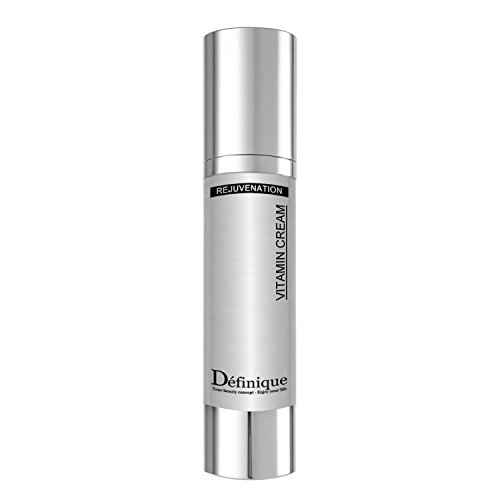 Définique Vitamin Cream, 50ml Luxuriöse Hyaluronsäure Vitamin Creme mit reiner Hyaluronsäure, Retinol, ProVitamin A, Vitamin C, Vitamin E, ProVitamin B5 und edlen Pflegeölen. Innovative Anti-Aging, Vitamin- und Feuchtigkeitspflege für Ihre Haut - 2