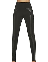 Bas Bleu Ally Leggings Largos Sin Estampado Con Efecto Push-Up Para Mujeres - Hechos En La UE