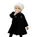 Produktbild Cooljun Baby Mädchen Mäntel, Kinder Herbst Winter Jache Outwear Coat Mantel Jacke Warm Kleidung (90-100 cm (3 Jahr), Schwarz)