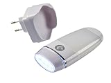 LED Nachtlampe mit Bewegungssensor, nutzbar auch als Taschenlampe, Induktionsladung - 2