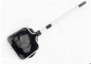 PetzLifeworld Aluminium Extendable Pond Fish Net for Koi and Arowana with Telescopic Long Handle (12 Inch)