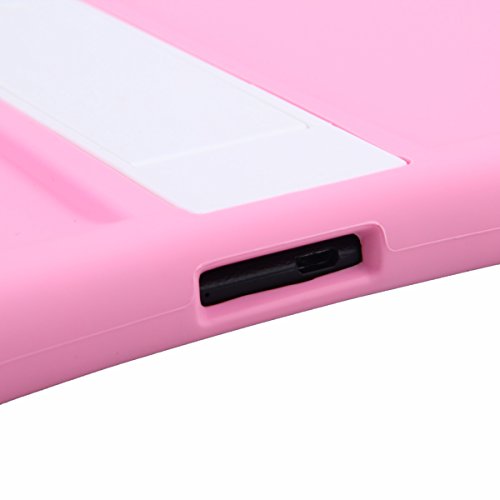 NEWSTYLE Samsung Galaxy Tab 4 10.1 Kinderfreundliche Silikon Hülle Schutzhülle Tasche Case für Samsung Tab 4 SM-T530/T531/T535 (10,1 Zoll) – Pink - 4