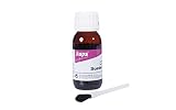 tinta epoxi para piso antes e depois BROCHA APLICADORA: Viene con un cepillo que hace que la aplicación sea lo más fácil posible. 1 botella contiene 50 ml - 1.70 fl. oz. Vea la descripción del producto para leer las instrucciones de uso