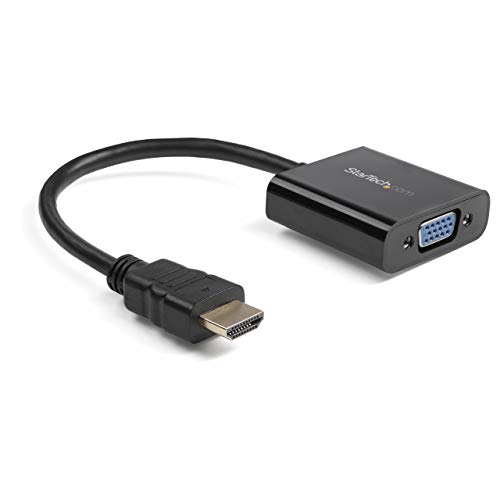 StarTech HD2VGAE2 - Adaptador VGA - HDMI, negro