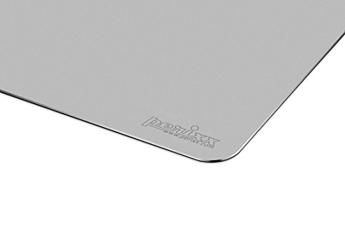 Perixx DX-3000LA Alfombrilla Para Raton de Aluminio Gaming -
320x270x2mm Tama o - Base de goma antideslizante - Especial tratada
textural con chorro de arena para control preciso - Plata