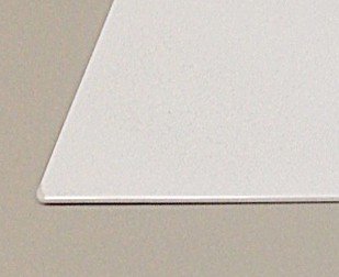 Mousepad / Mauspad weiß 24 x 19 cm Ecken gerundet - 3