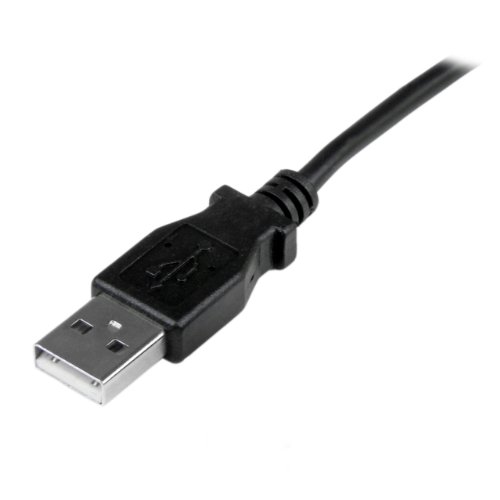 StarTech USBAMB1MU USB auf Mini USB Anschlusskabel (1x USB A Stecker, 1x USB Mini B Stecker, 1m) schwarz - 3